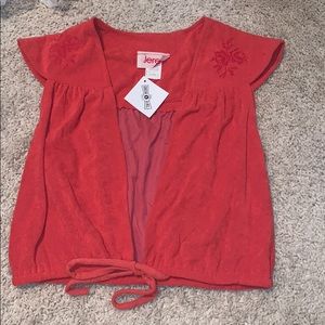 Vintage 70’s Terry Cloth Tie Top